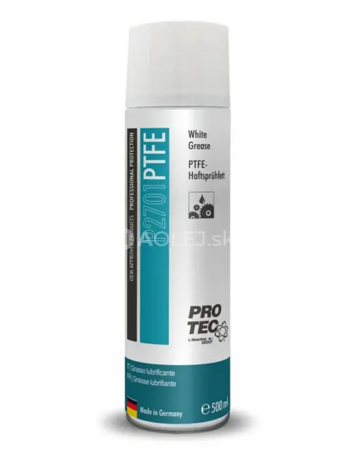 Pro-Tec White Grease - PTFE - Teflónový mazací tuk v spreji 500ml