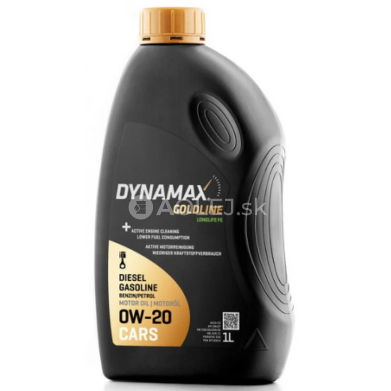 Dynamax Goldline Longlife FE 0W-20 1L
