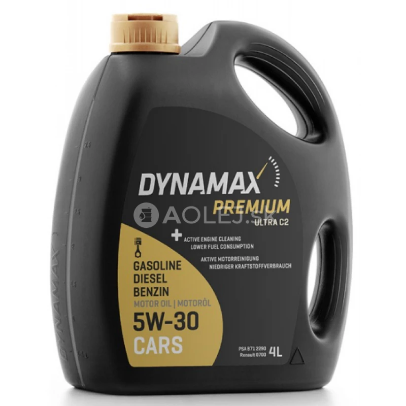 Dynamax Premium Ultra C2 5W-30 4L