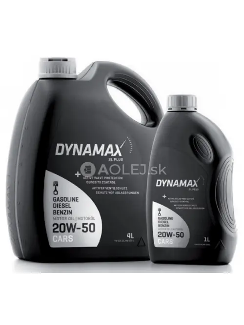 Dynamax SL Plus 20W-50 4L