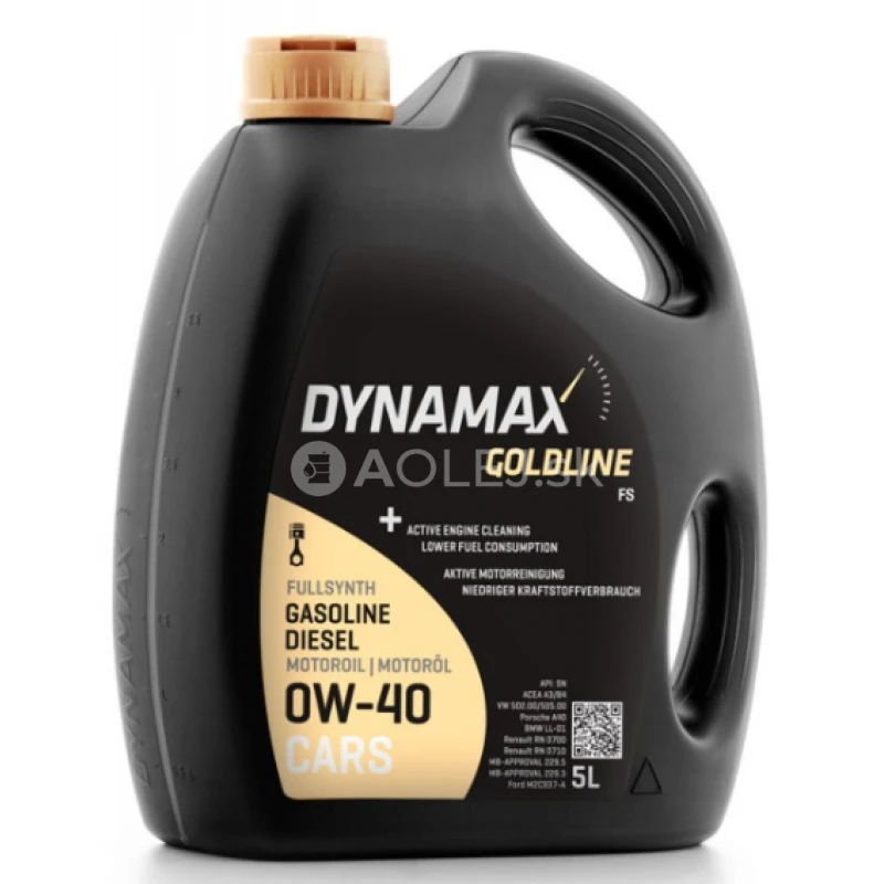 Dynamax Goldline FS 0W-40 5L