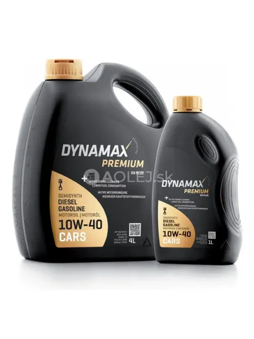 Dynamax Premium SN Plus 10W-40 5L