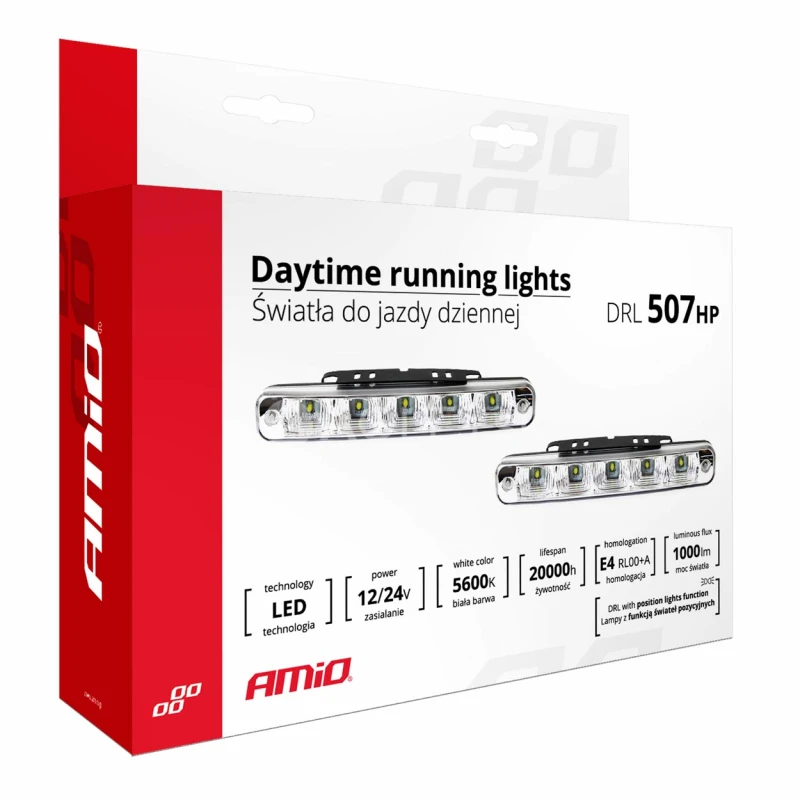 Svetl&aacute; pre denn&eacute; svietenie DRL 507HP
