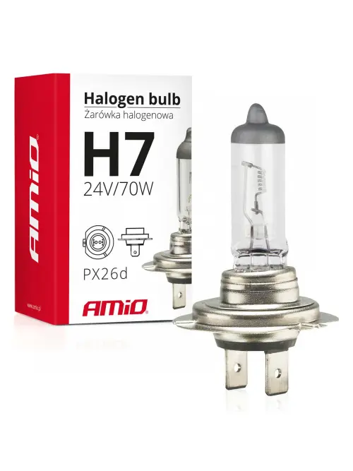 Halog&eacute;nov&aacute; žiarovka H7 24V 70W UV filter (E4)