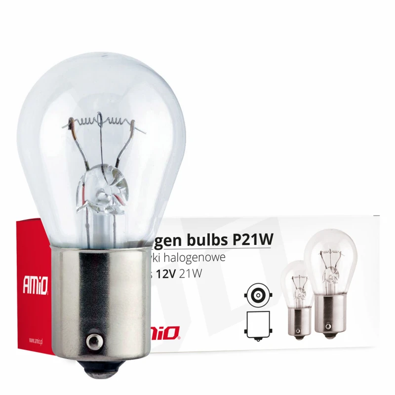 Halog&eacute;nov&eacute; žiarovky P21W BA15s 12V 21W