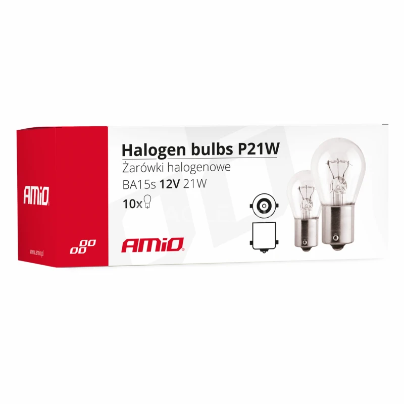 Halog&eacute;nov&eacute; žiarovky P21W BA15s 12V 21W