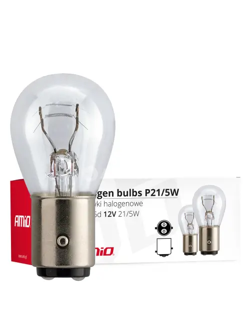 Halog&eacute;nov&eacute; žiarovky P21/5W BAY15D 12V 21W/5W
