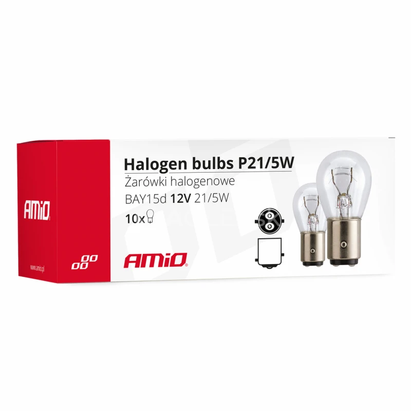 Halog&eacute;nov&eacute; žiarovky P21/5W BAY15D 12V 21W/5W