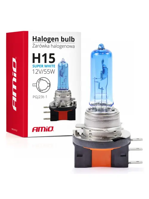 Halog&eacute;nov&aacute; žiarovka H15 12V 55W Super White