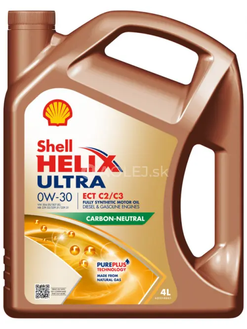 Shell Helix Ultra ECT C2/C3 0W-30 4L