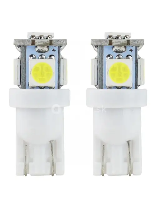 LED žiarovky STANDARD T10 W5W 5xSMD 5050 12V