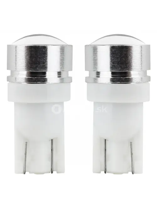 LED žiarovky STANDARD T10 W5W 3xCOB HP 1,5W 12V Lens