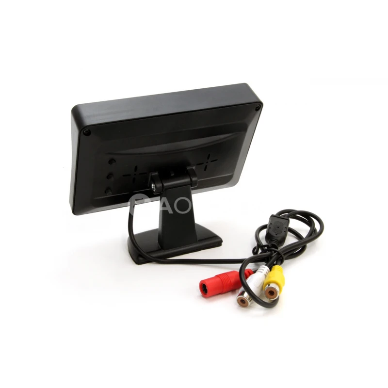 Parkovací asistent TFT01 4,3” s kamerou CAM-402 LED v podložke pod ŠPZ, 4-senzorové, strieborné