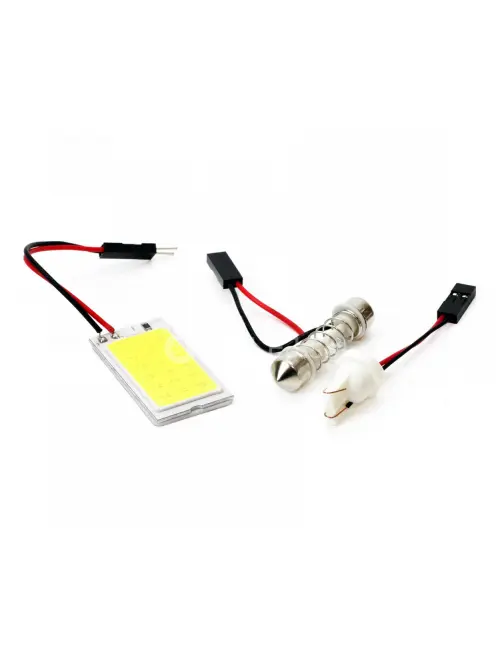 LED žiarovky CLASSIC T10 W5W C5W 1xCOB-18 12V Light board