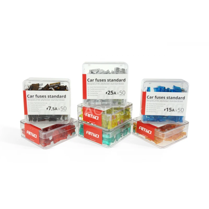 Autopoistky &scaron;tandarn&eacute; p&uacute;zdro 50ks 15A