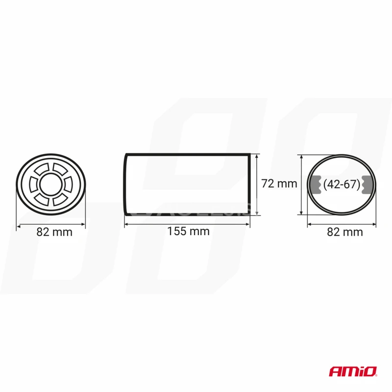 Koncovka výfuku MT 006