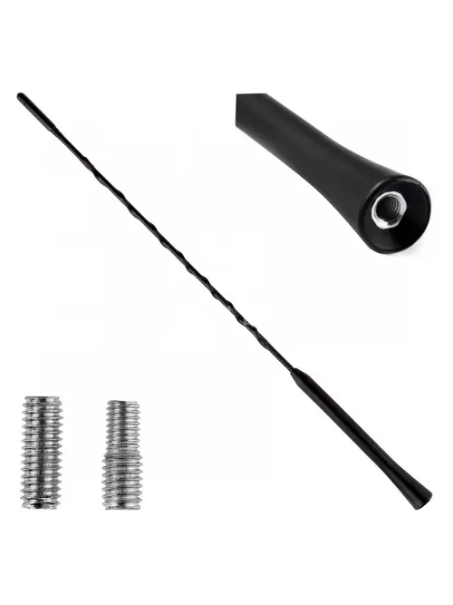 Prút autoantény 41cm 5/6mm adaptér ANTM02