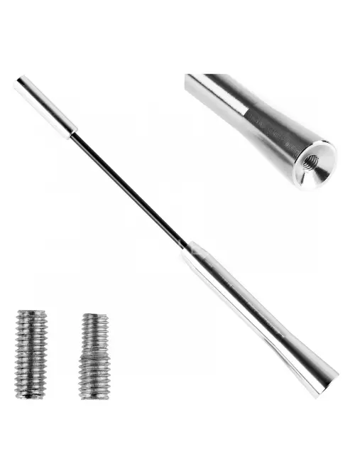 Prút autoantény 20 cm 5/6mm adaptér ANTM05