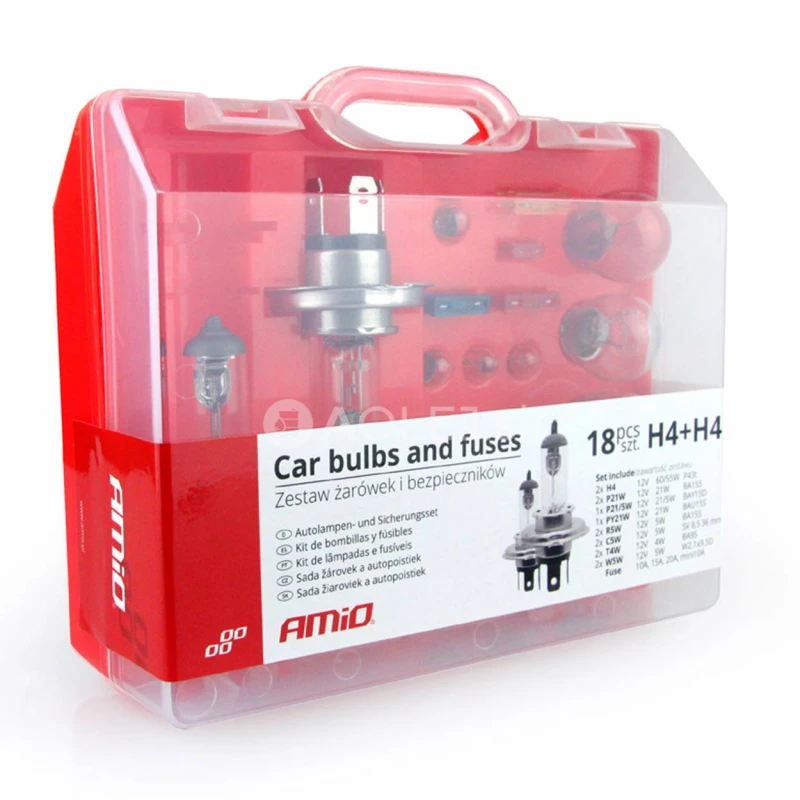 Sada halog&eacute;nov&yacute;ch žiaroviek 18ks (2xH4)