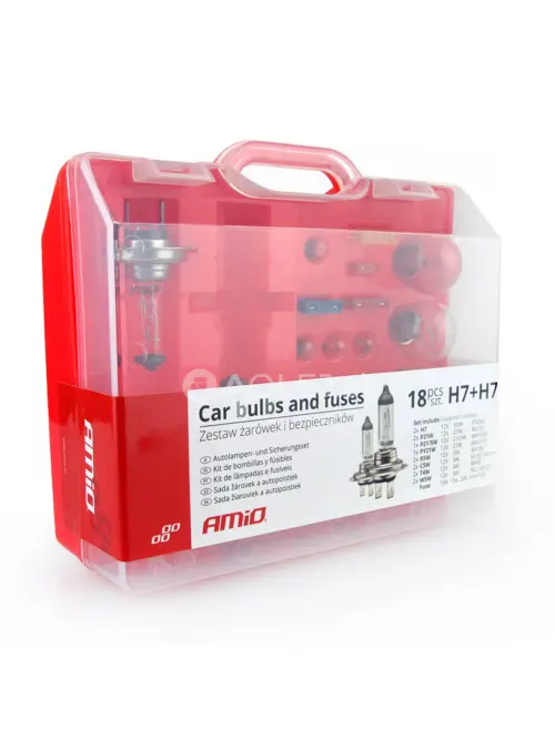 Sada halog&eacute;nov&yacute;ch žiaroviek 18ks (2xH7)