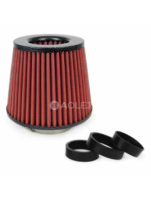 Športový vzduchový filter + 3 adaptéry AF-Carbon
