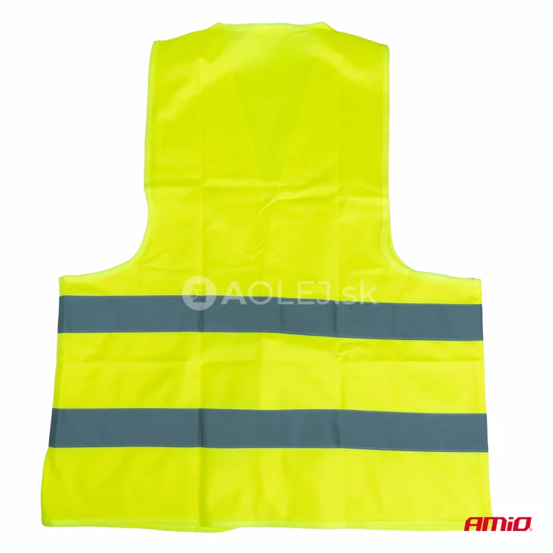 Výstražna vesta žltá SV-01 s certifikátom