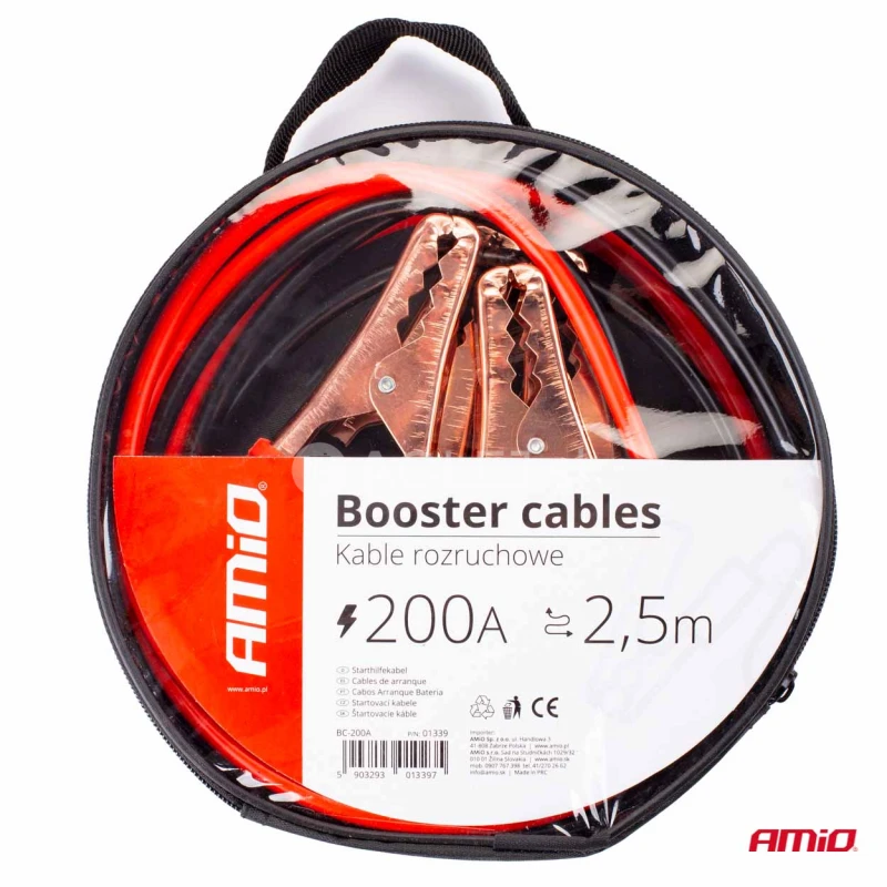 &Scaron;tartovacie k&aacute;ble 200A - 2,5m