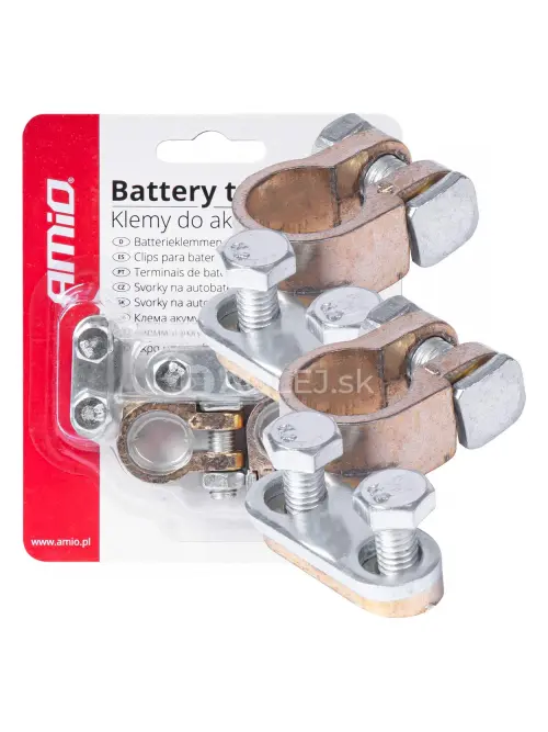 Svorky bat&eacute;riov&eacute; 2ks