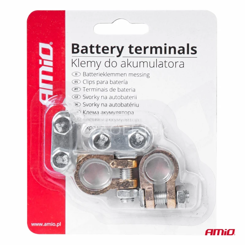 Svorky bat&eacute;riov&eacute; 2ks