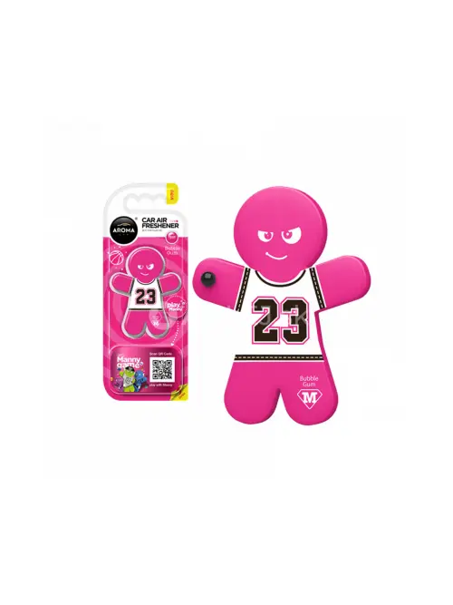 Osviežovač vzduchu AROMA CAR MANNY - BUBBLE GUM