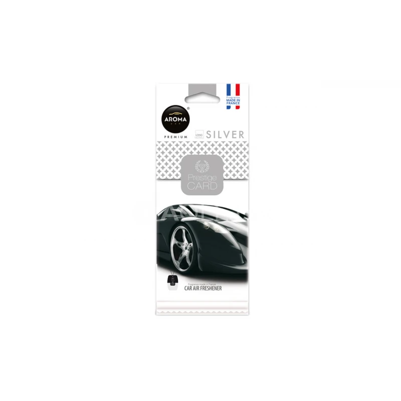 Osviežovač vzduchu AROMA CAR PRESTIGE CARD SILVER