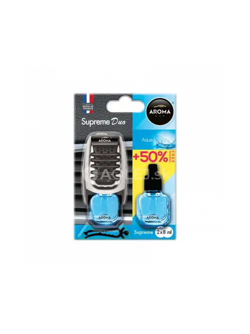 Osviežovač vzduchu AROMA CAR SUPREME DUO AQUA
