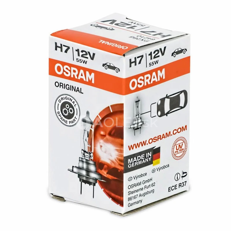 Halog&eacute;nov&aacute; žiarovka Osram H7 PX26D 12V 55W