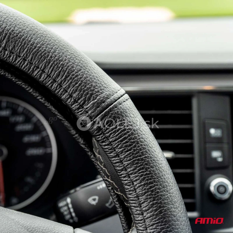 Poťah volantu pravá koža S 35-37