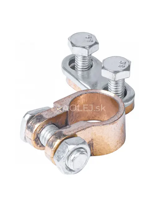 Mosadzná svorka batériová 600AMP (+)