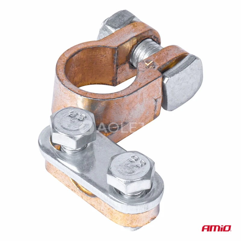 Mosadzná svorka batériová 600AMP (+)