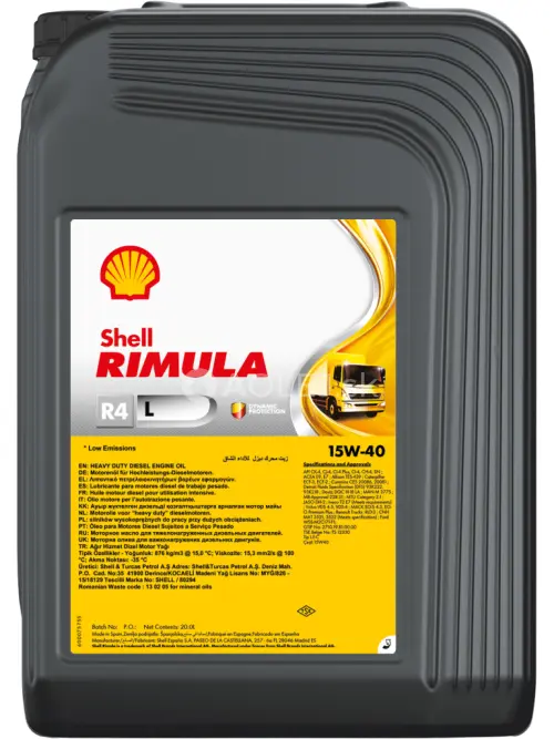 Shell Rimula R4 L 15W-40 20L