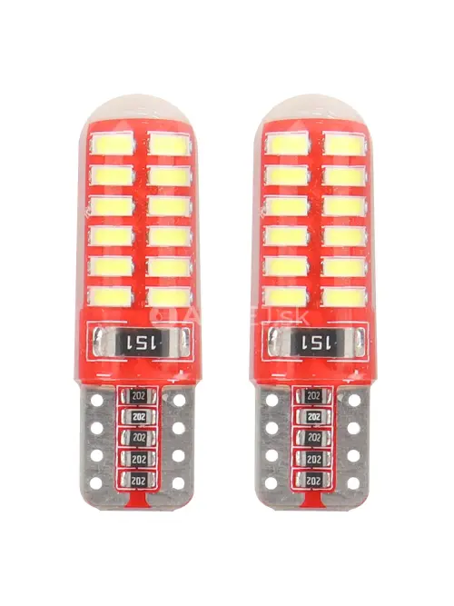 LED žiarovky CANBUS 24SMD 3014 T10e (W5W) SILCA White 12V