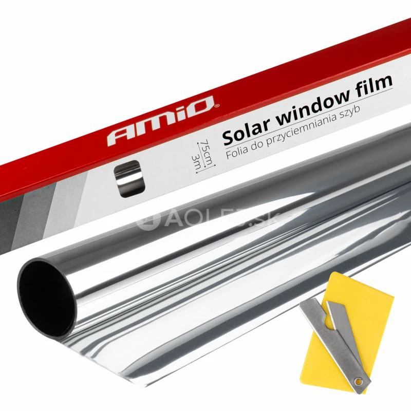 Autofólia Dark Silver 0,75x3m (15%)