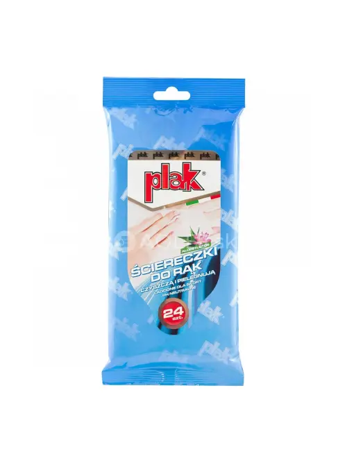 PLAK utierky na ruky – aloe a lotos 24ks
