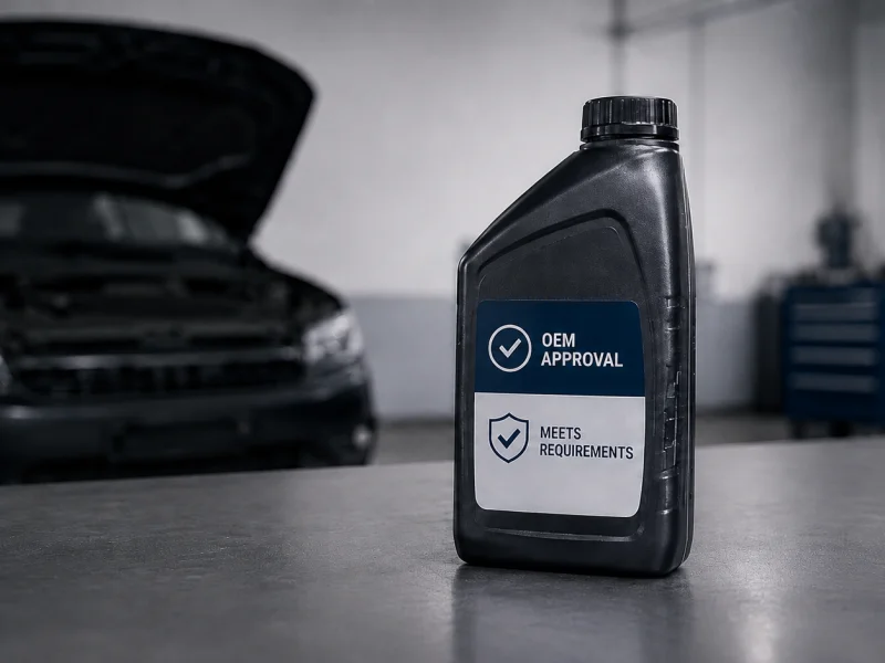 Motorový olej – OEM schválenie vs. splnenie požiadaviek.