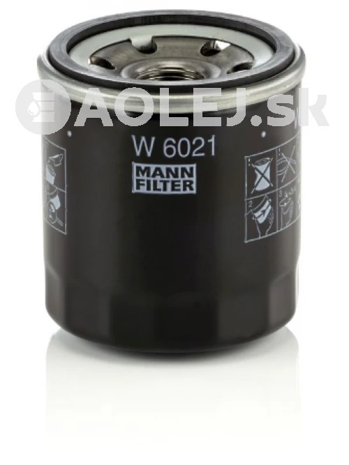 Olejový filter MANN FILTER W 6021