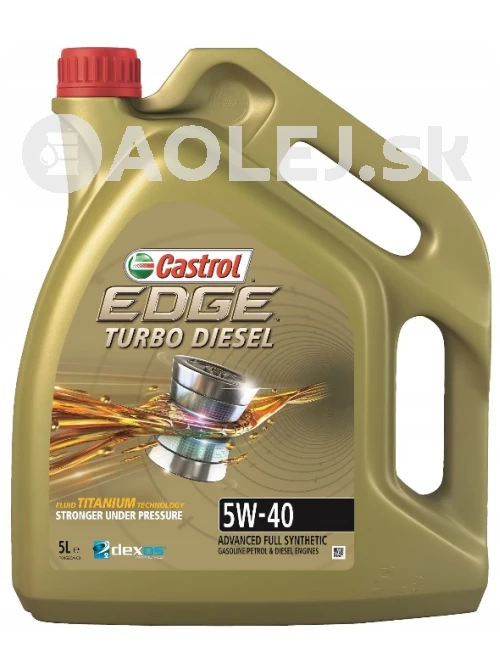 Castrol Edge Turbo Diesel 5W-40 5L