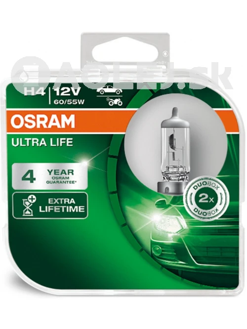 Osram H4 12V 60/55W P43t Ultra Life Box