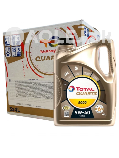 Total Quartz 9000 5W-40 3x4L