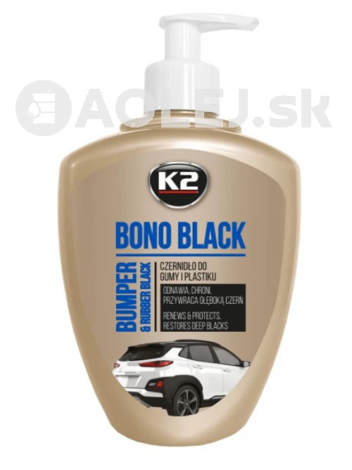 K2 Bono black /čiernidlo na plasty/ 250ml