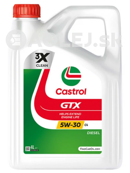 Castrol GTX 5W-30 C4 4L