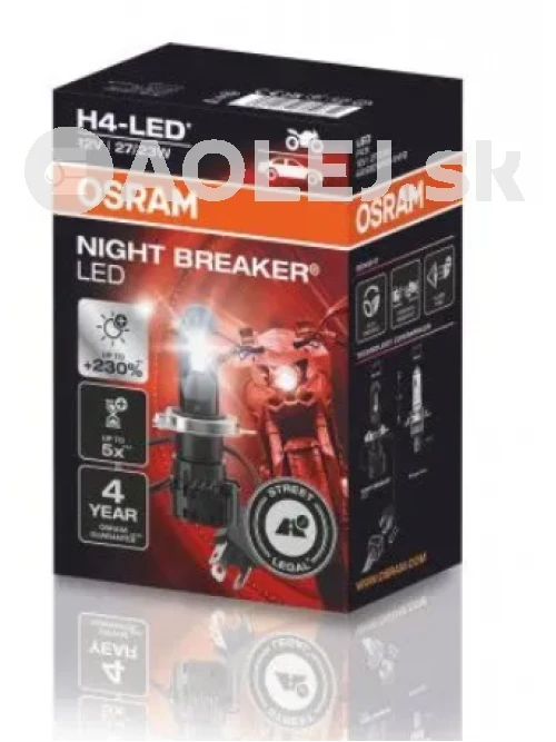 Osram H4-LED 12V 19W P43T Night Breaker