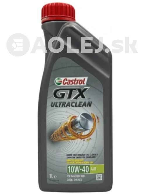 Castrol GTX Ultraclean 10W-40 A/B 1L