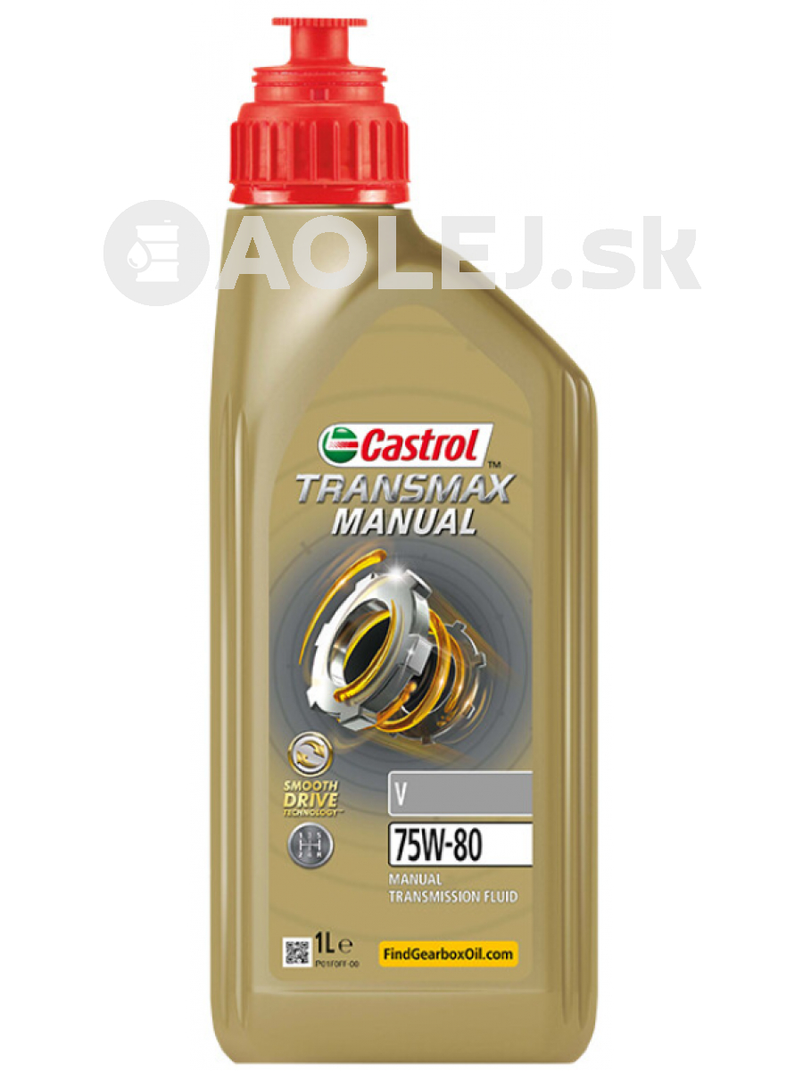 Castrol Transmax Manual V 75W-80 1L | AOLEJ.sk - Oleje, mazivá, filtre ...